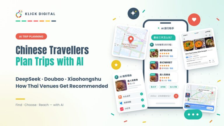 How Chinese travellers plan Thailand trips with AI banner