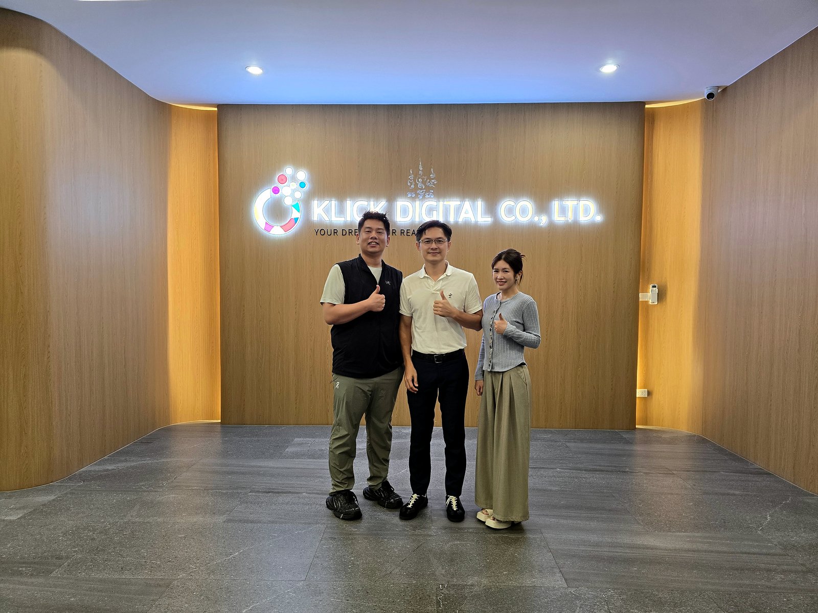 AMap platform team visiting Klick Digital's Bangkok office