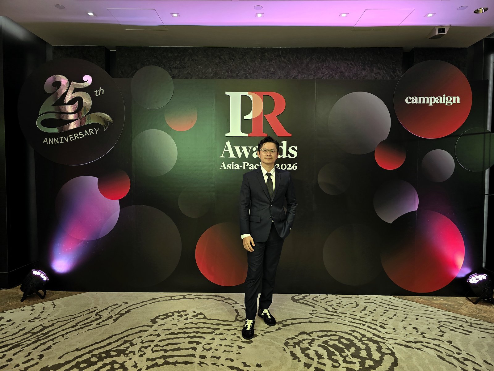 Klick Digital at the PR Awards Asia-Pacific 2026 ceremony