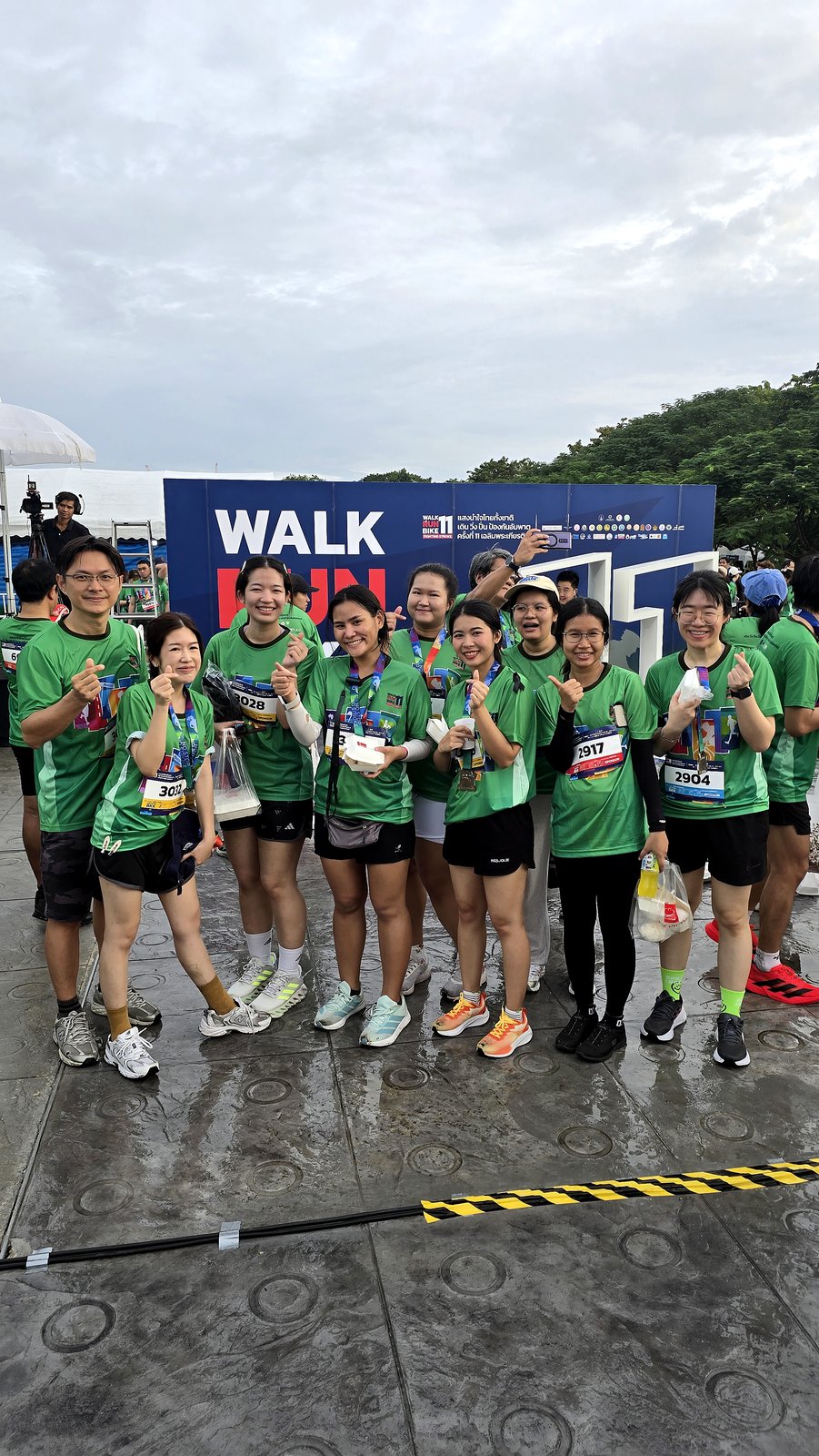 ทีม Klick Digital ที่งาน Big C Walk Run
