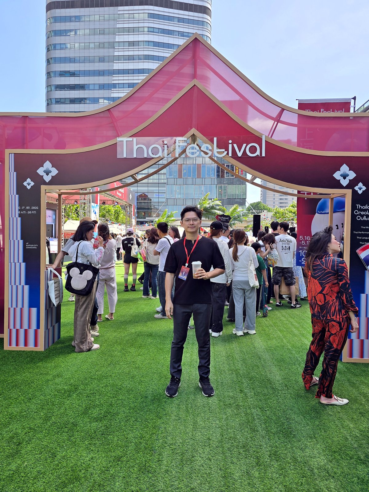 ทีม Klick Digital ที่งาน Thai Festival เซี่ยงไฮ้